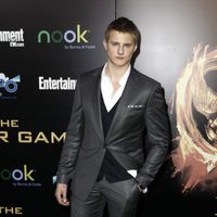 Alexander Ludwig en el estreno de 'Los juegos del hambre' en Los Ángeles