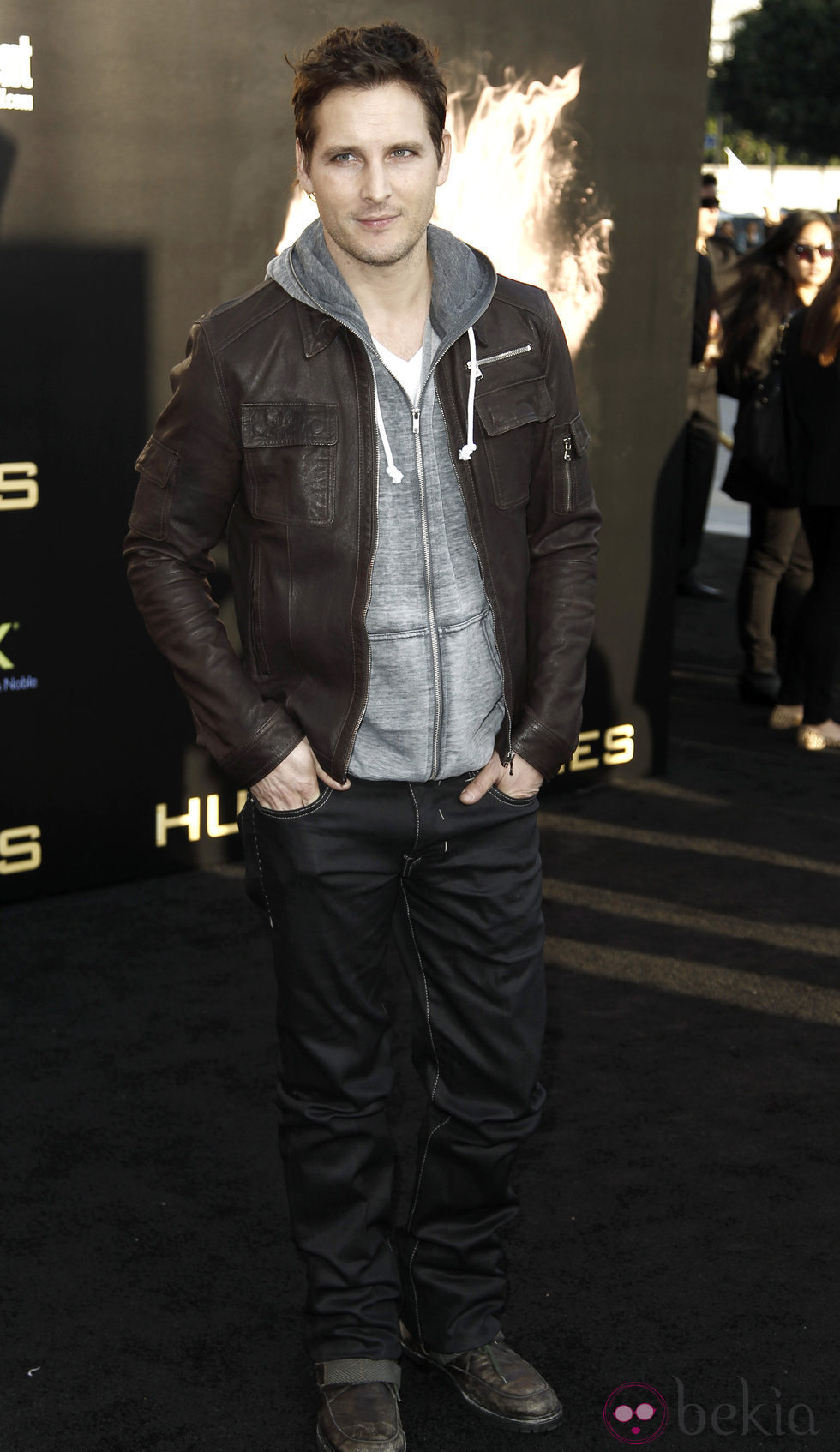 Peter Facinelli en el estreno de 'Los juegos del hambre' en Los Ángeles