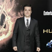 Josh Hutcherson en el estreno de 'Los juegos del hambre' en Los Ángeles