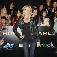 Tish Cyrus en el estreno de 'Los juegos del hambre' en Los Ángeles