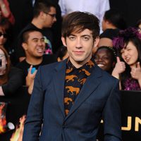 Kevin McHale en el estreno de 'Los juegos del hambre' en Los Ángeles