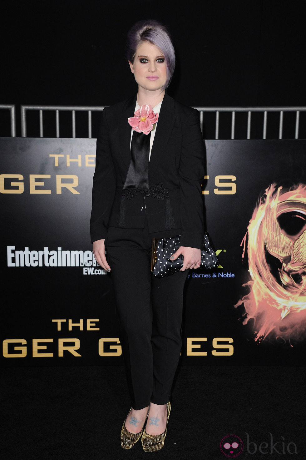 Kelly Osbourne en el estreno de 'Los juegos del hambre' en Los Ángeles