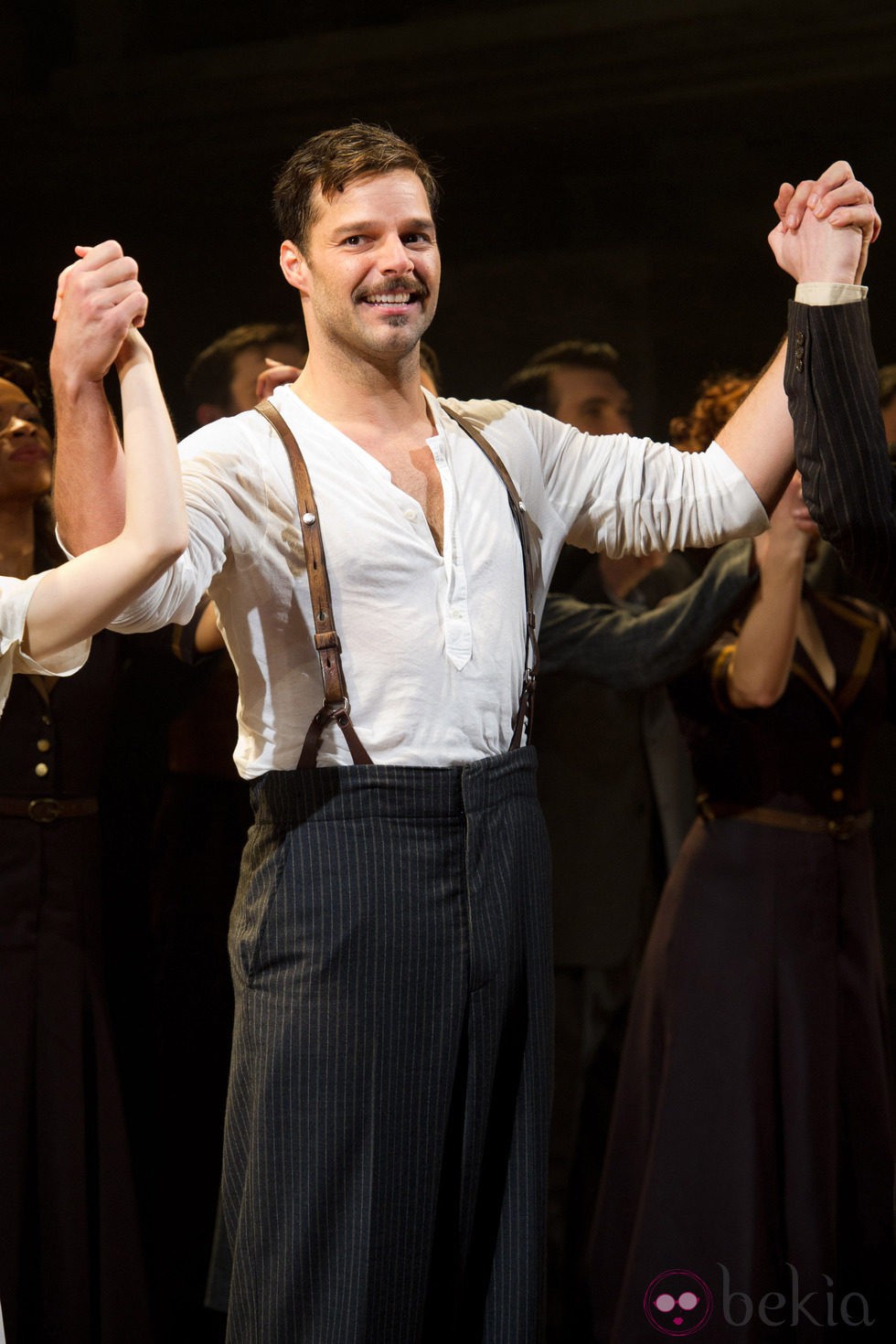 Ricky Martin participa en 'Evita' en Broadway