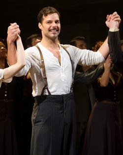 Ricky Martin participa en 'Evita' en Broadway