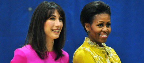 Samantha Cameron y Michelle Obama en Washington