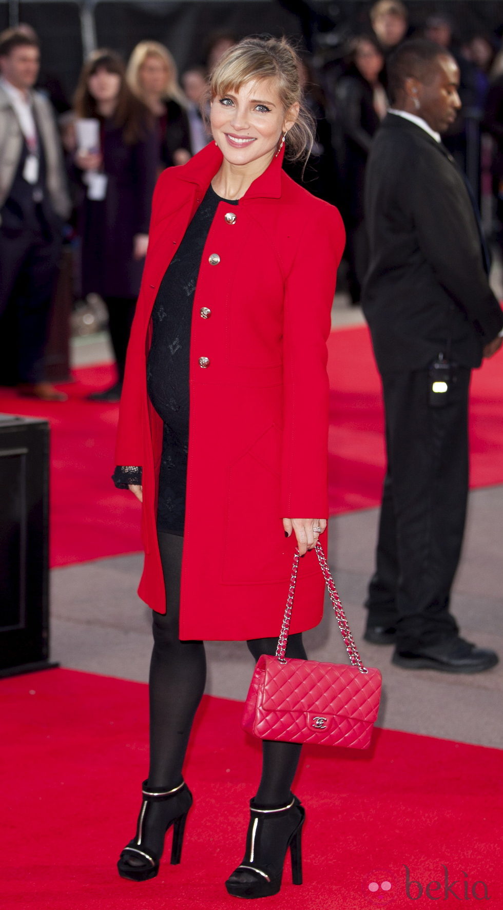 Elsa Pataky en la presentación de 'Los juegos del hambre' en Londres