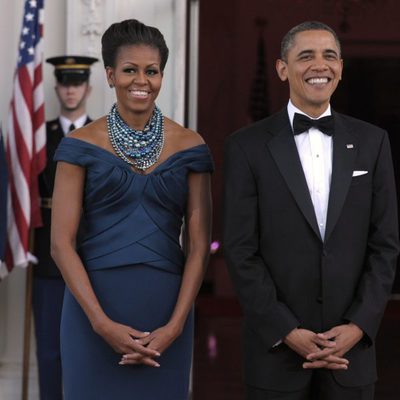 Cena de gala en honor a los Cameron en la Casa Blanca