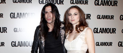 Leonor Watling y Mario Vaquerizo en la décima edición de los Premios Glamour