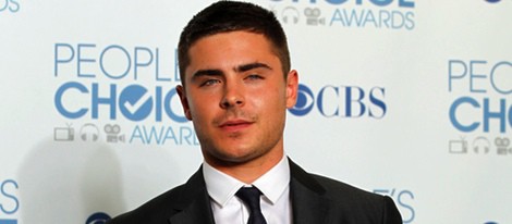 Zac Efron en los People Choice Awards