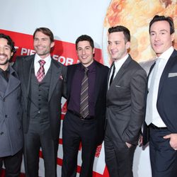 Thomas Ian Nicholas, Seann William Scott, Jason Biggs, Eddie Kaye Thomas y Chris Klein