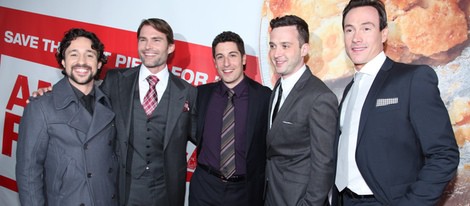 Thomas Ian Nicholas, Seann William Scott, Jason Biggs, Eddie Kaye Thomas y Chris Klein