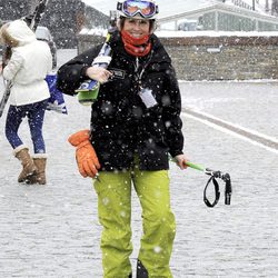 Mercedes Milá en Baqueira Beret