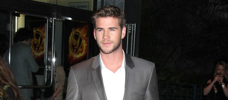 Liam Hemsworth en el estreno de 'Los juegos del hambre' en Nueva York