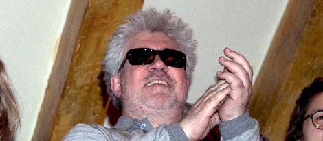 Pedro Almodóvar en un concierto de música británica en Madrid