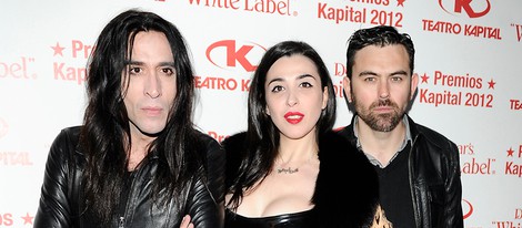 Mario Vaquerizo y las Nancys Rubias en los Premios Kapital 2012