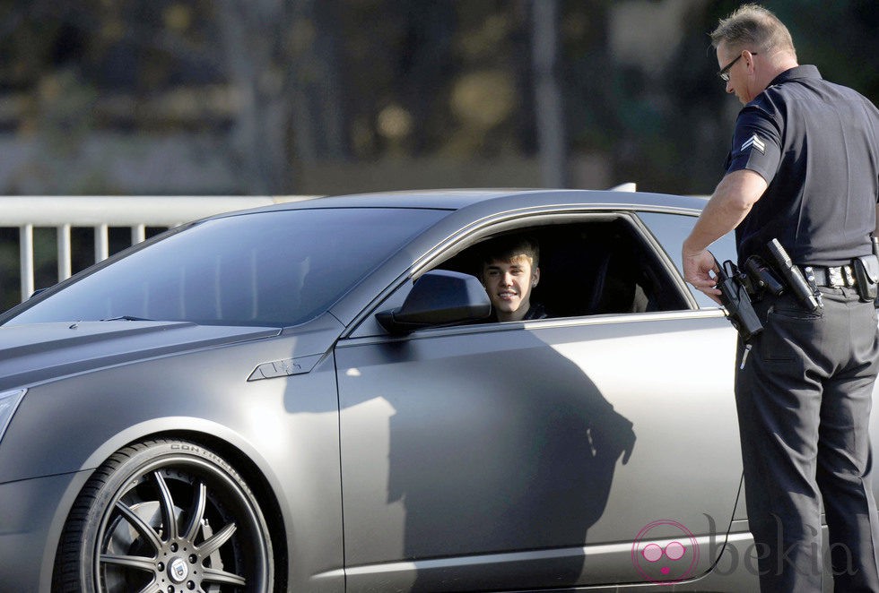 Justin Bieber multado por exceso de velocidad