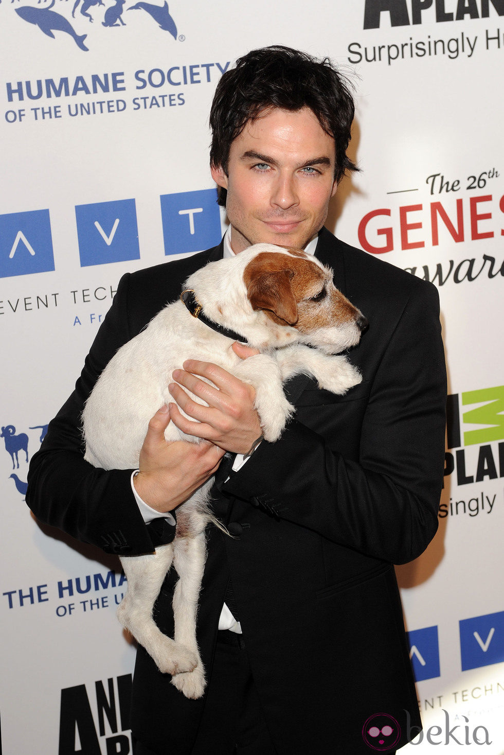 Ian Somerhalder en los premios Genesis