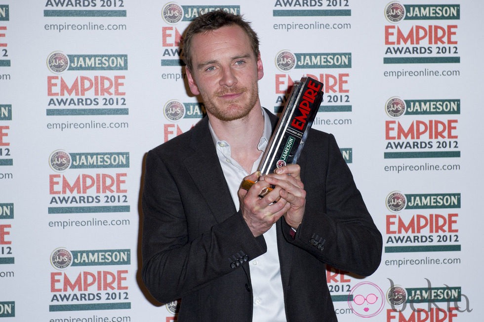 Michael Fassbender en los premios de cine 'Jameson Empire'