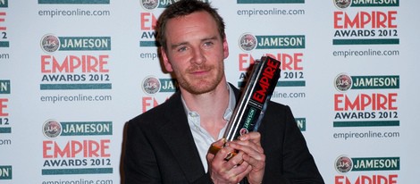 Michael Fassbender en los premios de cine 'Jameson Empire'