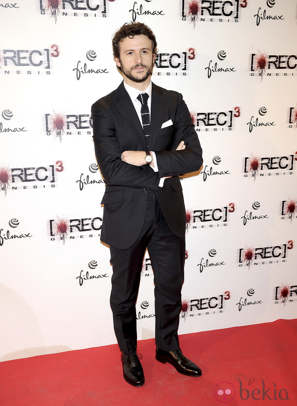 Diego Martín en el estreno de 'REC 3: Génesis'