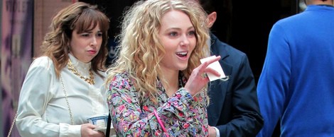 AnnaSophia Robb en el rodaje de la serie 'Los diarios de Carrie'