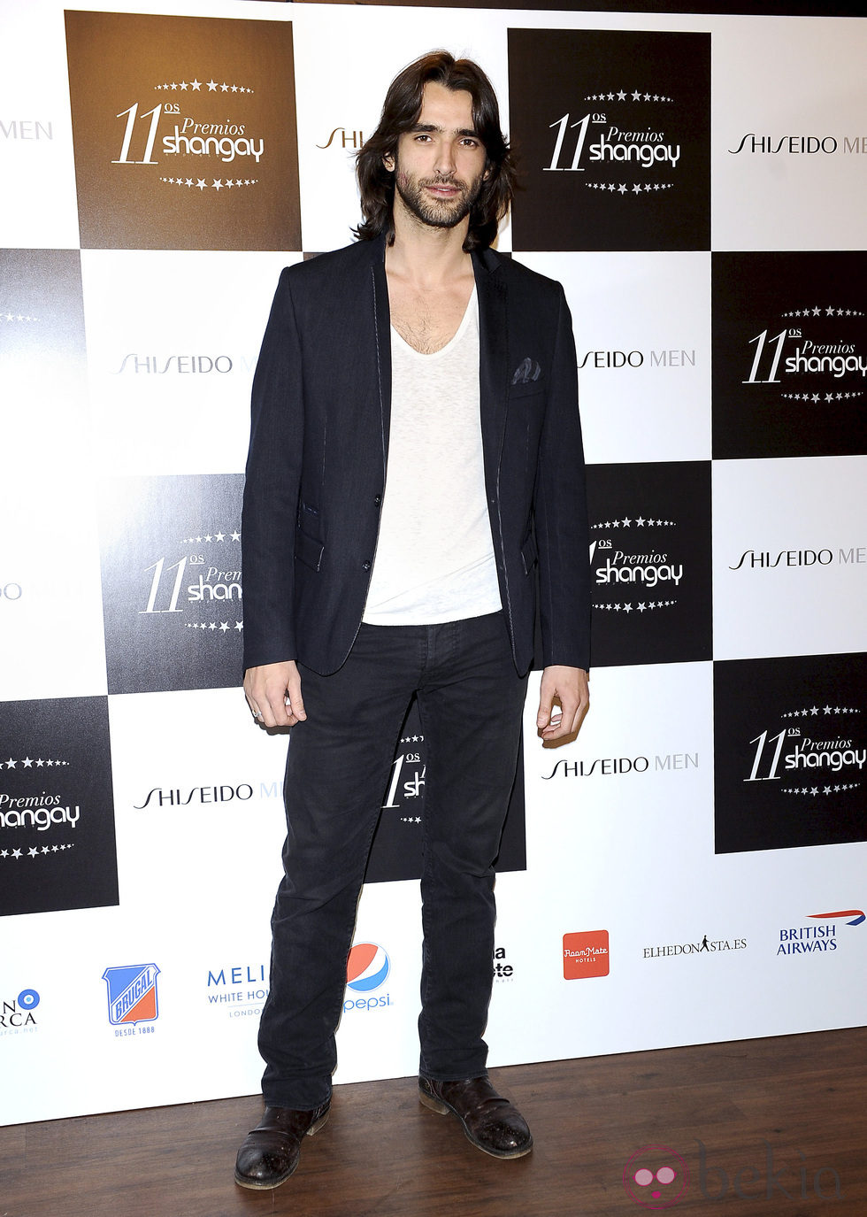 Aitor Luna en los Premios Shangay 2012