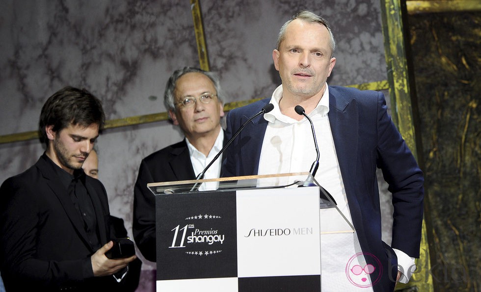 Miguel Bosé en los Premios Shangay 2012