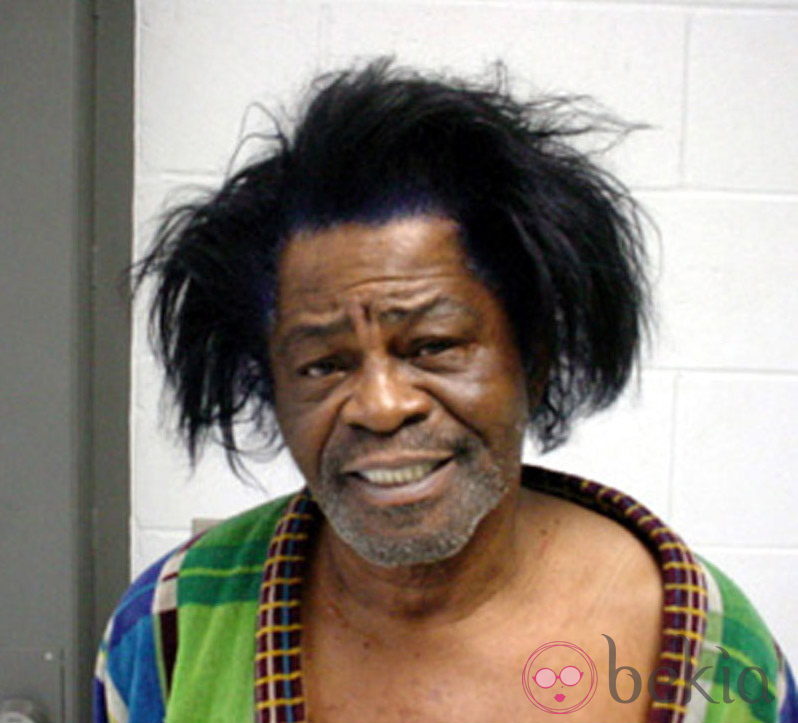 Ficha policial del cantante James Brown