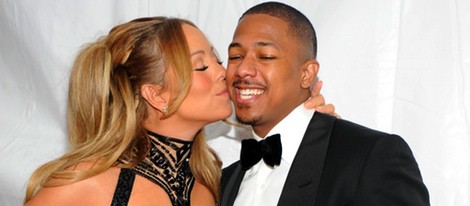 Mariah Carey y Nick Cannon muy enamorados en los BET Awards