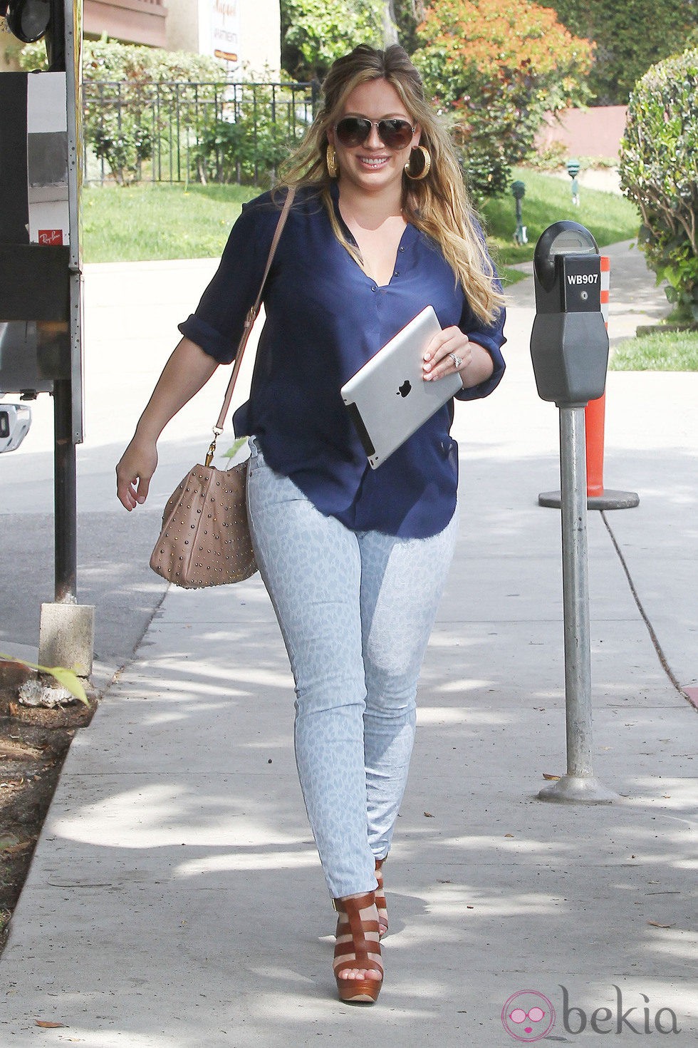 Hilary Duff reaparece tras haber dado a luz a su primer hijo