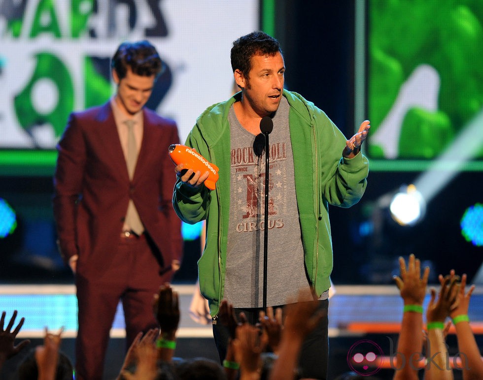 Adam Sandler en la gala de los Kids Awards