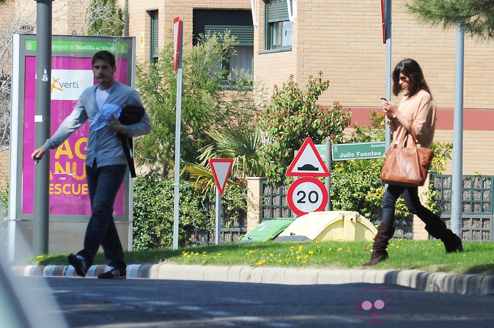 Iker Casillas y Sara Carbonero en Boadilla del Monte