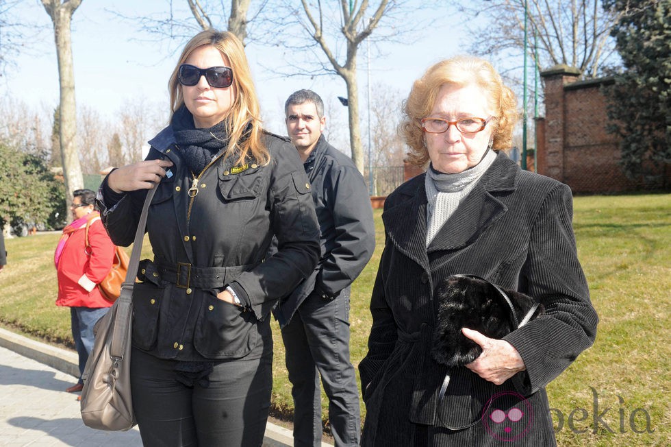 Loreto Valverde y su madre