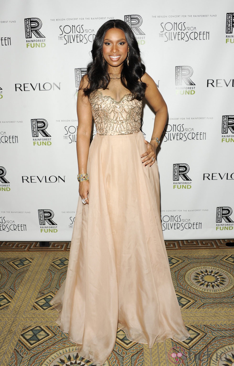 Jennifer Hudson en el Revlon Concert Rainforest