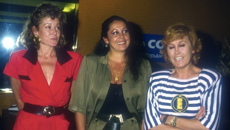 Mila Ximénez, Encarna Sanchez e Isabel Pantoja