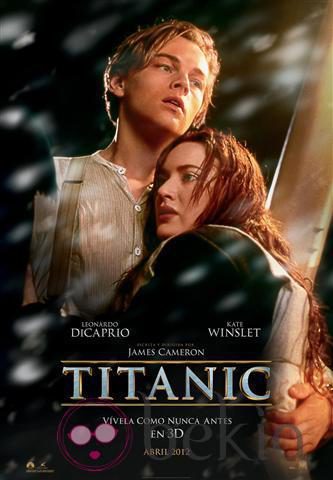 Póster oficial del reestreno de 'Titanic' en 3D