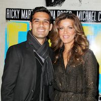 Rafa Márquez y Jaydy Michel en el estreno de 'Evita' en Nueva York