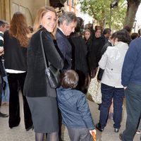 María Dolores de Cospedal en la Semana Santa de Sevilla