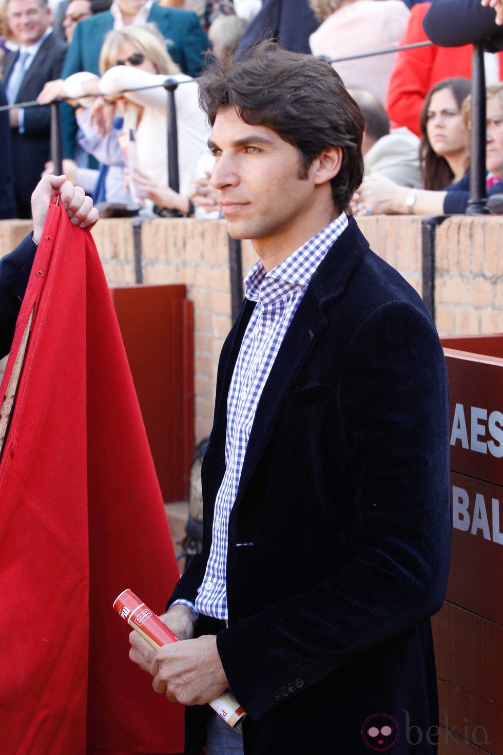 Cayetano Rivera en la corrida de toros del Domingo de Resurrección en Sevilla