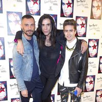 David Delfín, Mario Vaquerizo y Pelayo Díaz en la presentación del libro de Mario