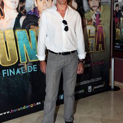 Rafael Rojas en el estreno de 'Burundanga'