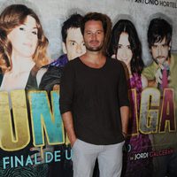 Fernando Andina en el estreno de 'Burundanga'