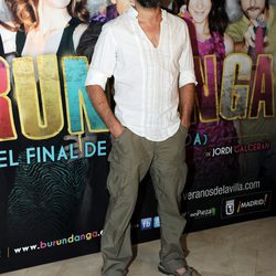 Antonio Gil en el estreno de 'Burundanga'