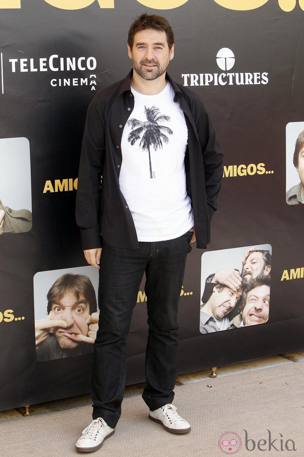 Alberto Lozano en la presentación de 'Amigos'