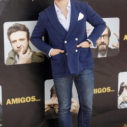 Diego Martín en la presentación de 'Amigos'