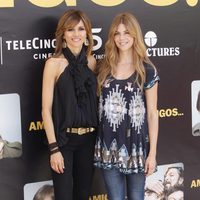 Goya Toledo y Manuela Velasco en la presentación de 'Amigos'