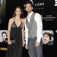 Nur Al Levi y Juan Diego Botto en el estreno de 'Amigos'