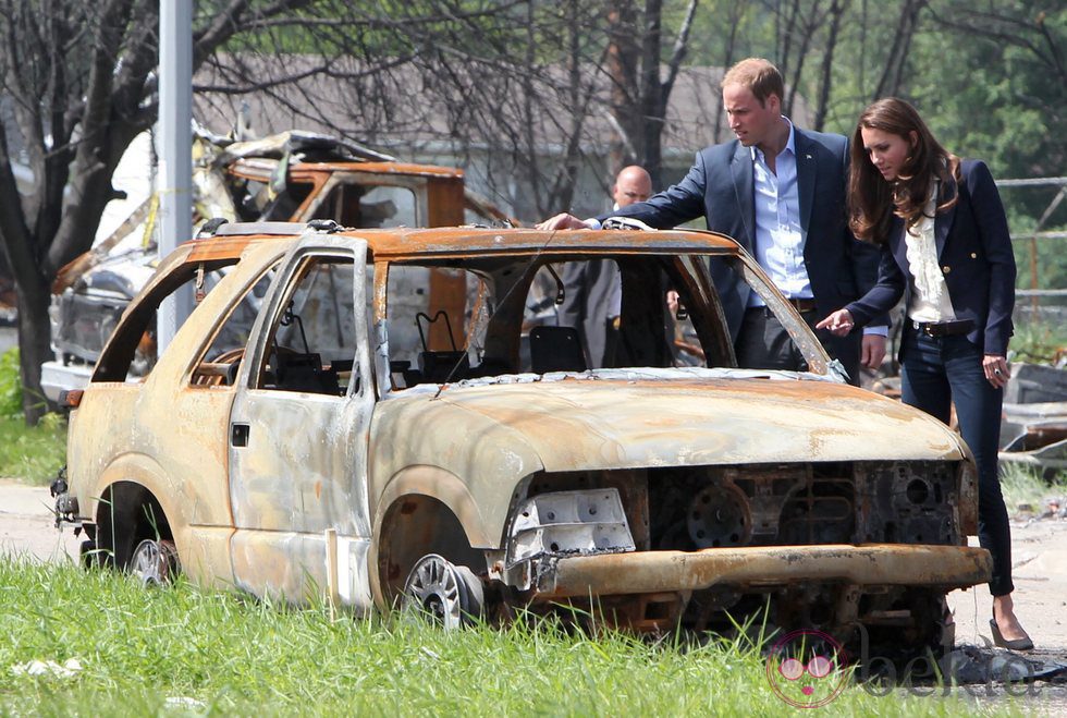 Los Duques de Cambridge en Alberta