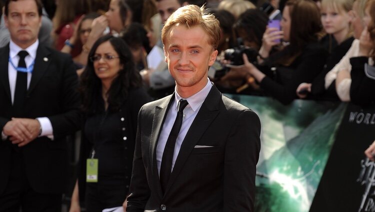 Tom Felton en el estreno de Harry Potter en Londres