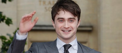 Daniel Radcliffe en el estreno de Harry Potter en Londres